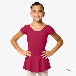 So Danca Christabel Skirted Cap Sleeve Leotard